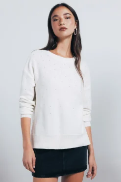 Springfield Jersey tachas cristal degradados marr&oacute;n Online