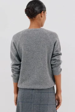 Cortefiel Jersey tacto suave Gris Outlet