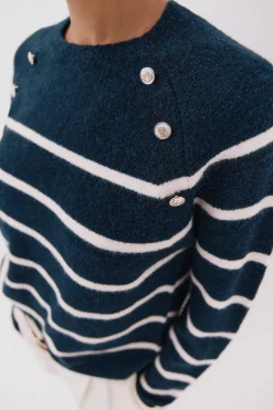 Cortefiel Jersey tacto suave Azul marino Online