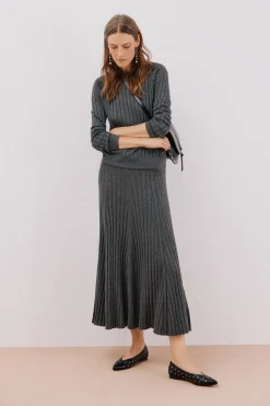 Cortefiel Jersey total look Gris Hot