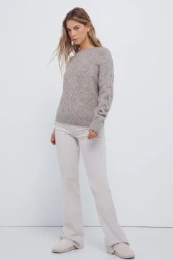 Springfield Jersey trenza uve gris Hot