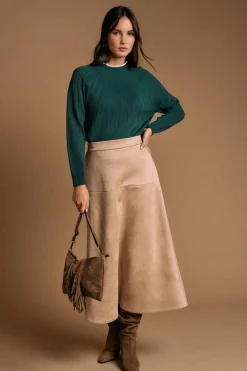 Polín Et Moi Jersey verde Iria Estampado verde Discount