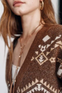 High Spirits Jersey Warmth marr&oacute;n Clearance