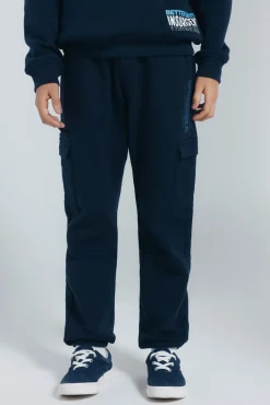 Springfield Kids Jogger cargo niño azul