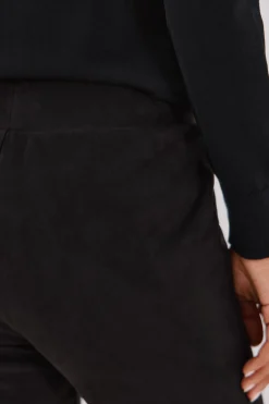 Cortefiel Legging de mujer de efecto ante Negro Outlet