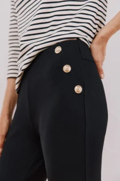 Cortefiel Legging de mujer de punto Negro Best