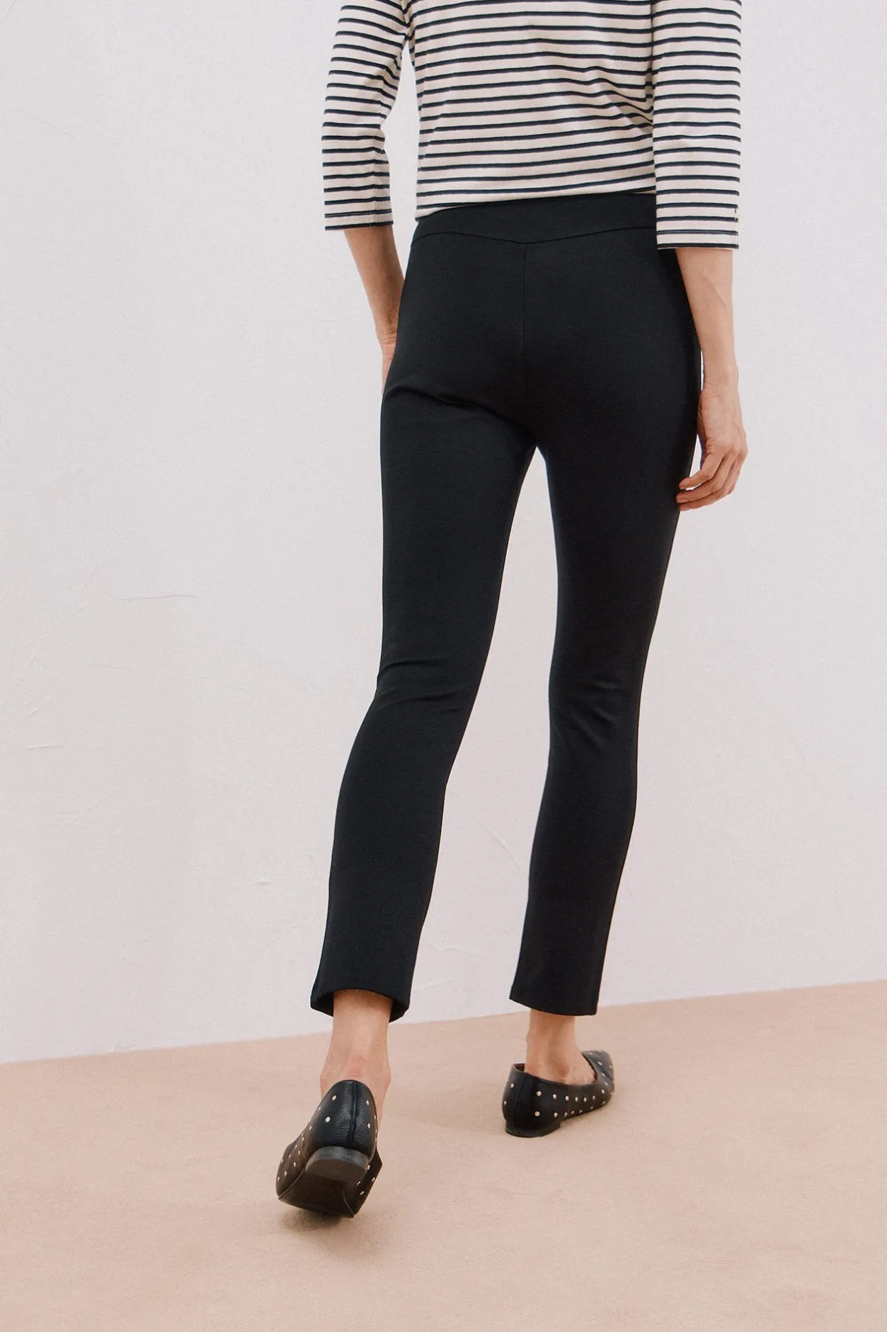 Cortefiel Legging de mujer de punto Negro Best