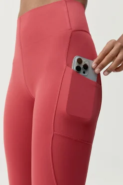 Born Living Yoga Legging deportivo Denise coral rojo