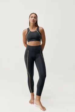 Born Living Yoga Legging deportivo Gold negro New