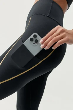 Born Living Yoga Legging deportivo Gold negro New