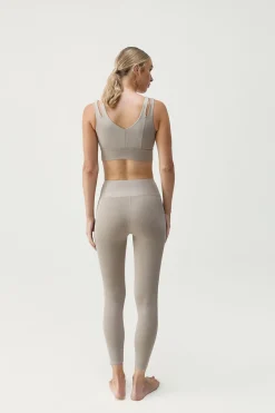 Born Living Yoga Legging deportivo Maan gris kaki Clearance