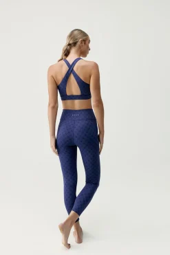 Born Living Yoga Legging deportivo Monogram azul Outlet