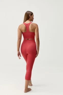 Born Living Yoga Legging deportivo Zina coral rojo New
