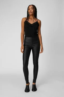 Object Legging encerado Negro