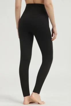 DIM Legging largo moldeador de mujer negro Hot