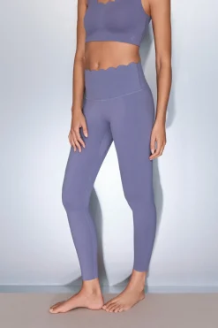 Dash and Stars Leggings COMPRESSIVE largo morado morado/lila Sale