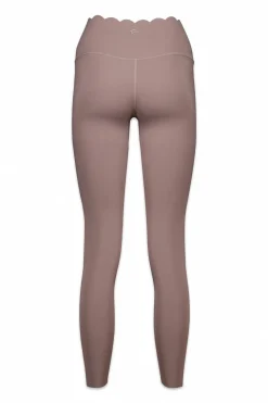 Dash and Stars Leggings COMPRESSIVE largo marrón nude Discount