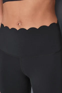 Dash and Stars Leggings COMPRESSIVE largo negro Outlet