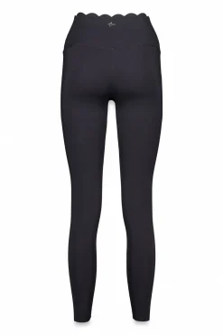 Dash and Stars Leggings COMPRESSIVE largo negro Outlet