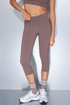 Dash and Stars Leggings COMPRESSIVE pirata marrón nude Online