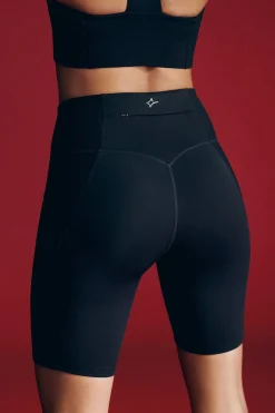 Dash and Stars Leggings 4D STRETCH ciclista negro New