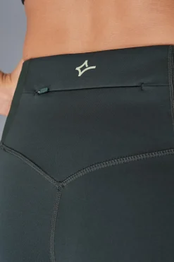 Dash and Stars Leggings 4D STRETCH ciclista verde Hot