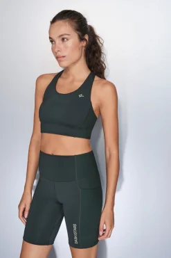 Dash and Stars Leggings 4D STRETCH ciclista verde Hot