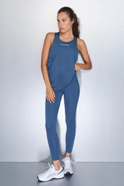 Dash and Stars Leggings 4D STRETCH tobillero azul New