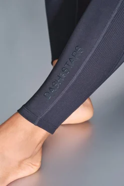 Dash and Stars Leggings 4D STRETCH tobillero negro Clearance
