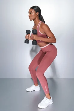 Dash and Stars Leggings largos SEAMLESS COMFORT rosa Sale