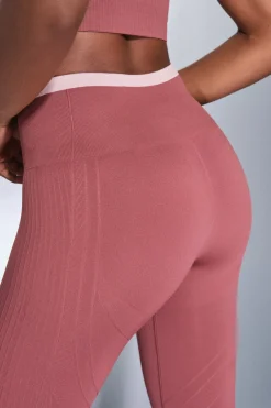 Dash and Stars Leggings largos SEAMLESS COMFORT rosa Sale