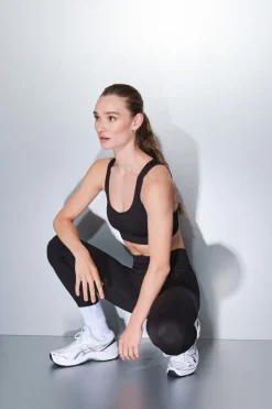 Dash and Stars Leggings push up s SEAMLESS FIT negro New