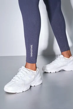 Dash and Stars Leggings SEAMLESS COMFORT navy azul