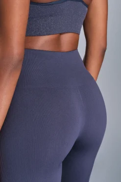Dash and Stars Leggings SEAMLESS COMFORT navy azul