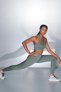 Dash and Stars Leggings SEAMLESS COMFORT verde Sale