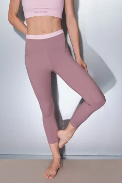 Dash and Stars Leggings SOFT MOVE crop rosa Clearance
