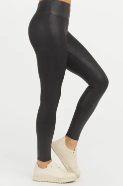 Spanx Leggins reductores efecto cuero negro Outlet