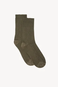 Hoss Intropia Leire. Calcetines ochos Kaki