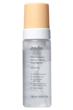 Ondo beauty 36.5 Limpiador espumoso purificante PHA y Saponaria Arena Sale