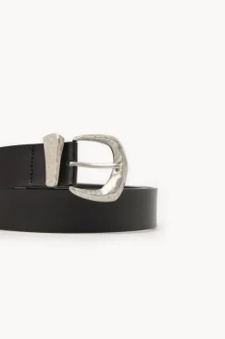 Hoss Intropia Linka. Cinturón piel Negro Hot