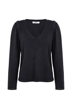 Hoss Intropia Maialen. Camiseta efecto lavado Gris Hot