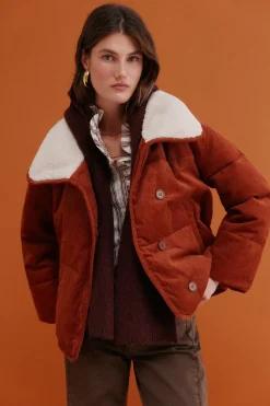 Hoss Intropia Maider. Bufanda con capucha Granate Outlet