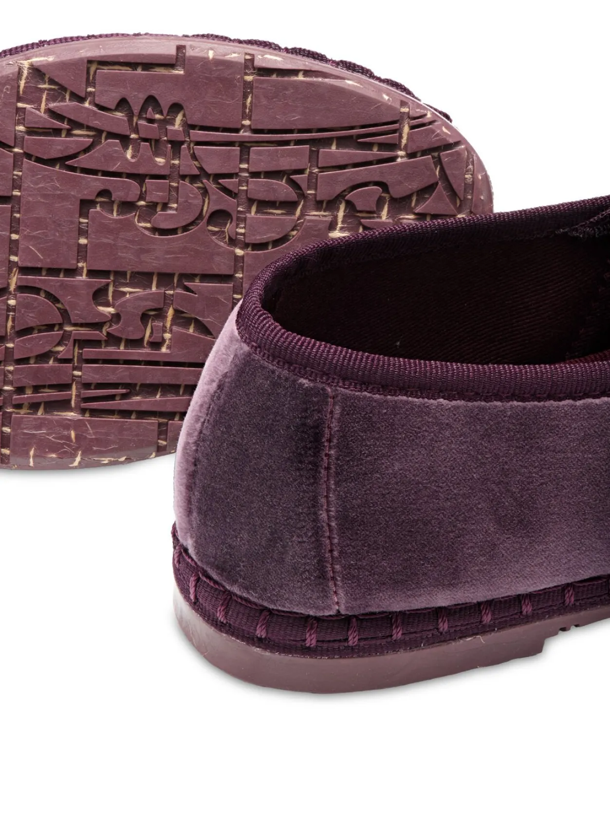 Flabelus Mary Jane de terciopelo Morado Discount