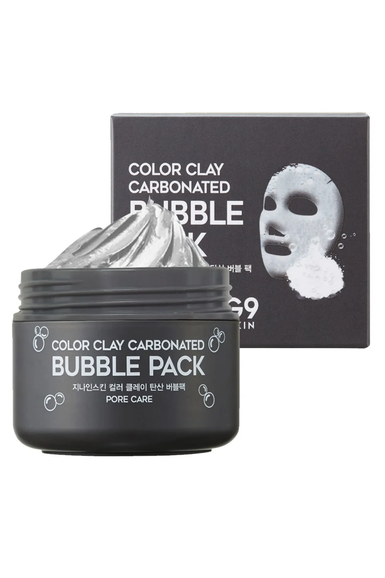 G9skin Mascarilla Color Clay Carbonated Bubble gris Discount