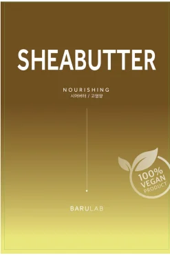 Barulab Mascarilla de tejido vegana para nutrir e hidratar marr&oacute;n Best