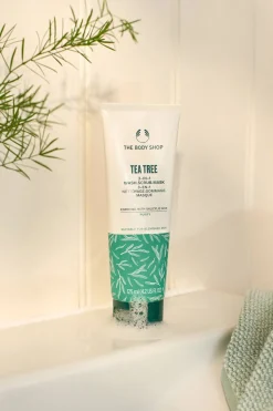 The Body Shop Mascarilla Exfoliante Facial 3 en 1 Árbol de Té 125ml Multicolor Clearance