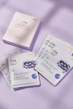 All natural Mascarilla facial blueberry Blanco Clearance