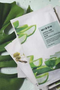 Mizon Mascarilla joyful time essence aloe Blanco Hot