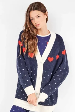 Gisela Maxi rebeca tricot blanco Clearance