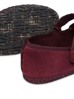 Flabelus Merceditas de terciopelo Granate Hot